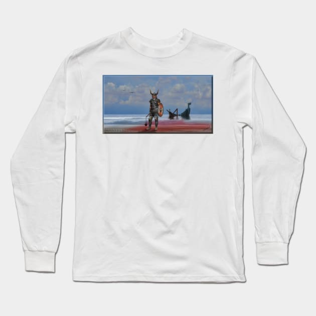 The Last Viking Long Sleeve T-Shirt by rgerhard